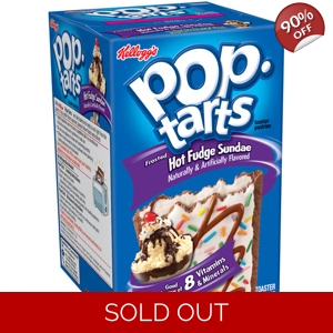 Frosted Hot Fudge Sundae Pop Tarts x 8 pastries